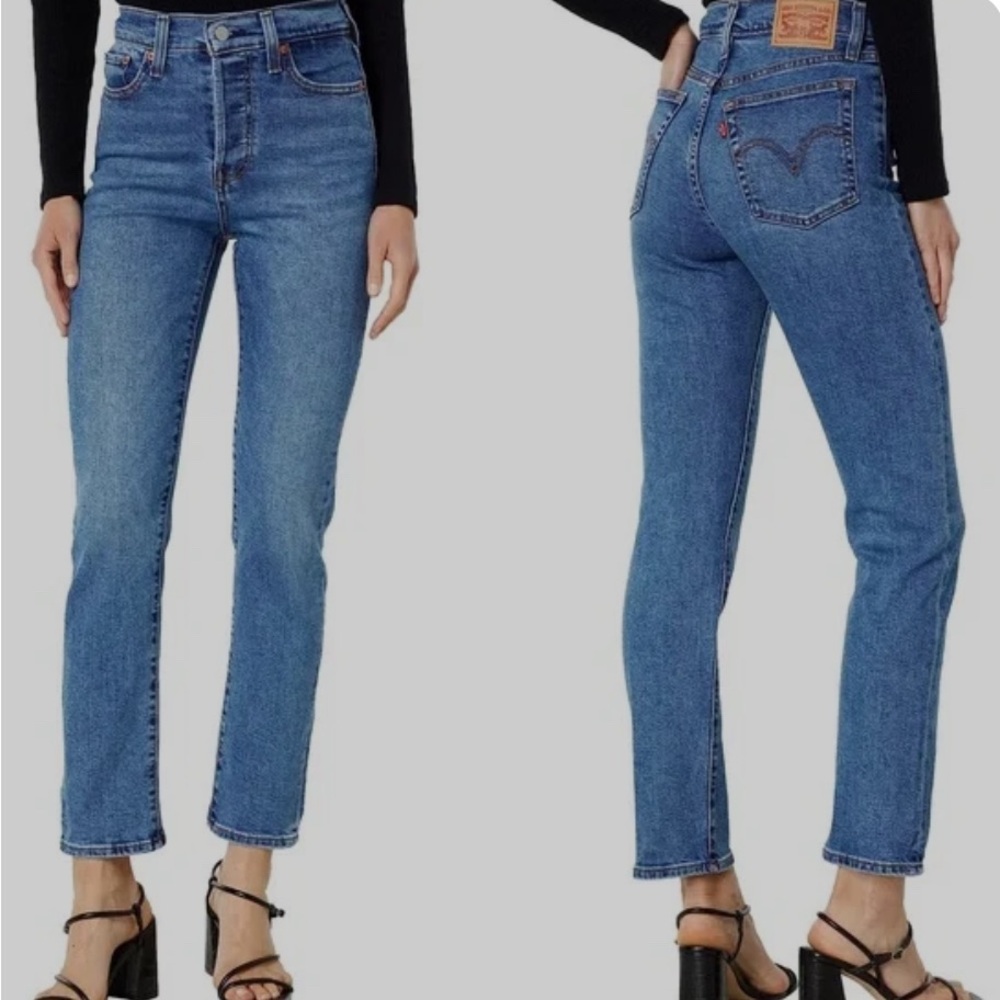 Levi’s Wedgie Straight Classic Blue Women's Jeans